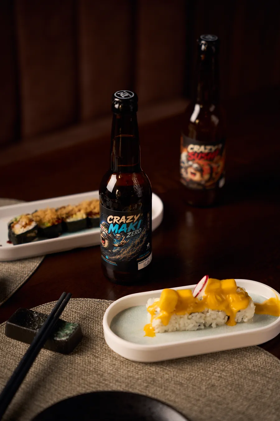 Crazy Maki Zero mit Uramaki Mango Roll