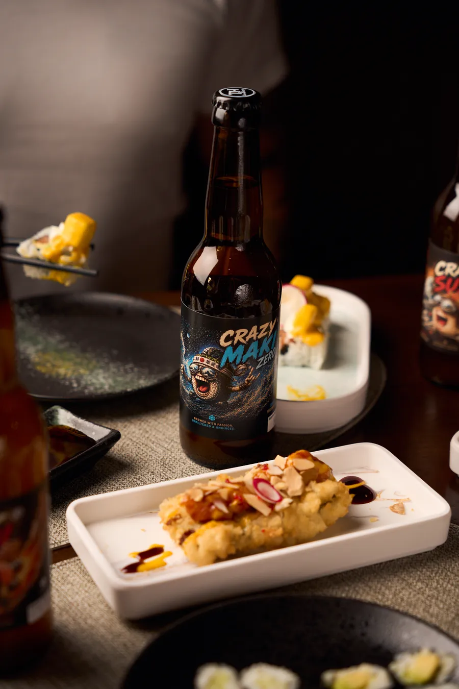 Futo Tempura Maki mit Crazy Maki Zero