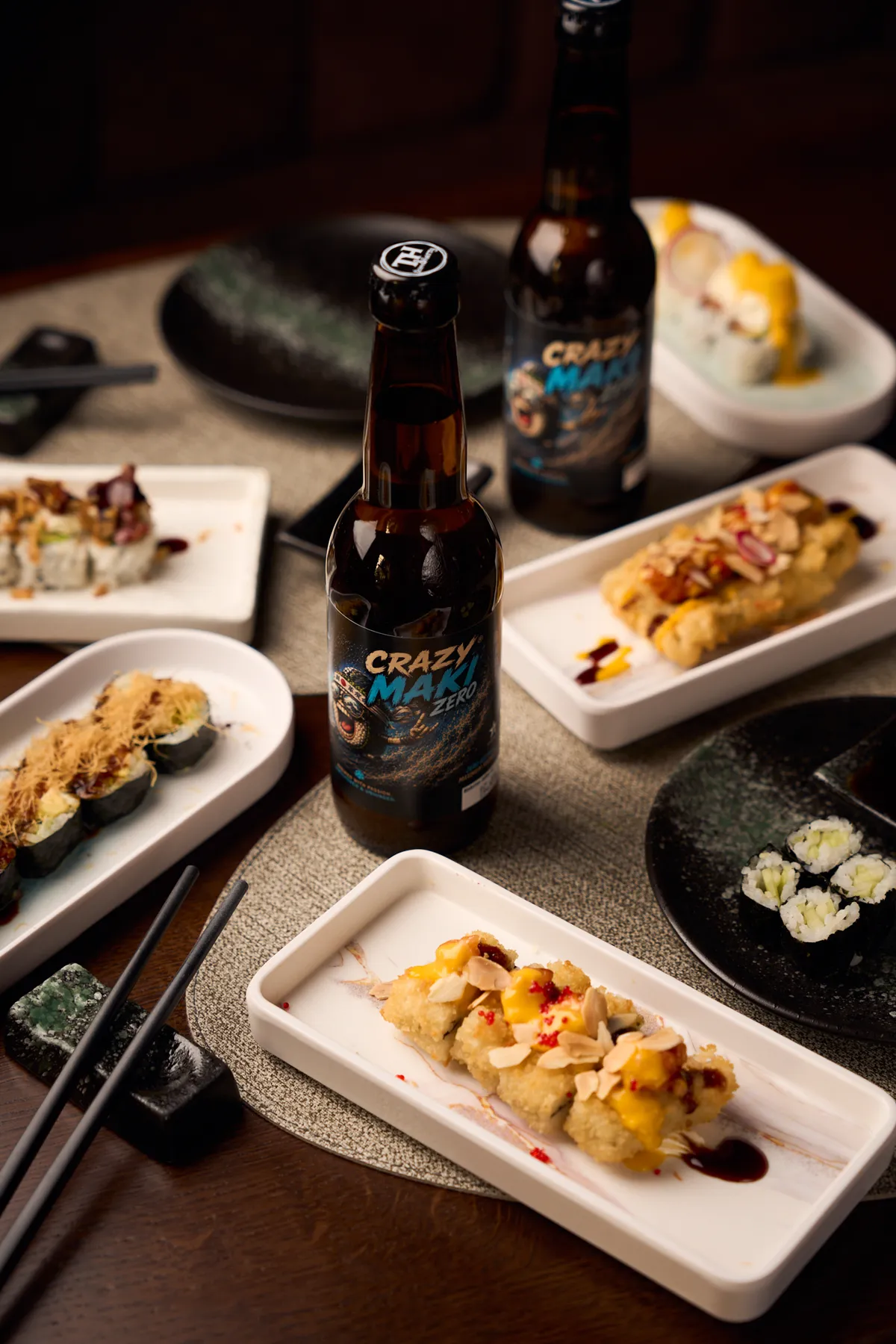Crazy Maki Zero mit Sushi-Auswahl im SUSHI VERO